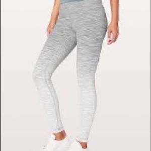 Lululemon wunder under ombré leggings